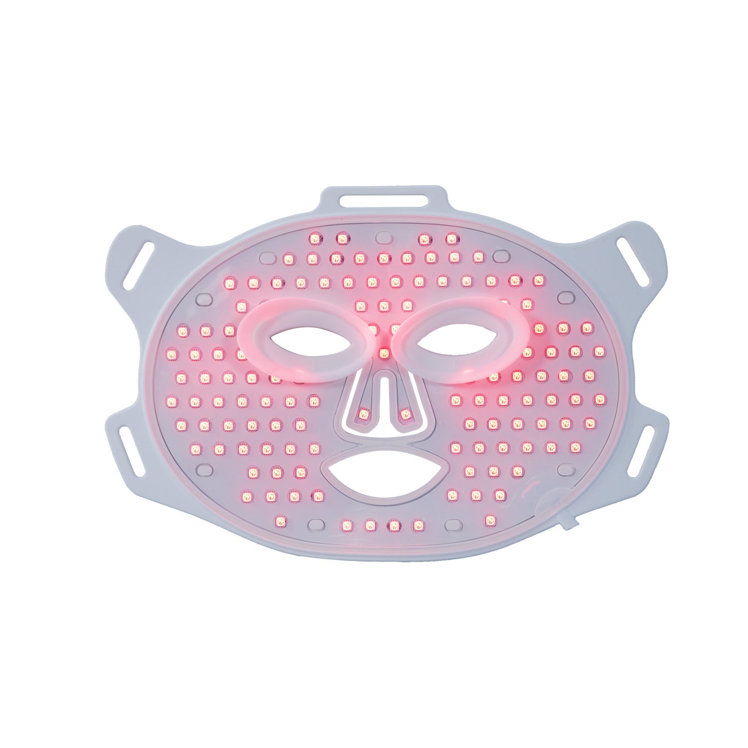 Masque LED visage anti-âge en mode anti-âge, utilisant la thérapie lumière rouge (660 nm) et infrarouge (850 nm) pour réduire les rides et améliorer la régénération cellulaire.