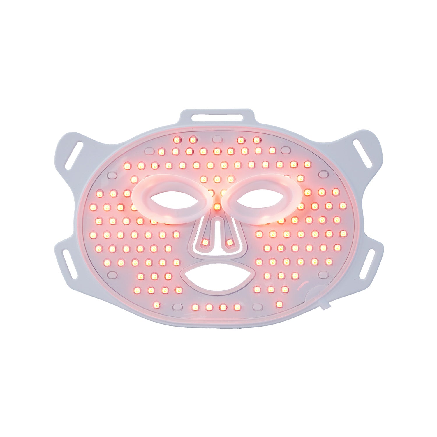 Masque LED visage anti-âge en mode réparation profonde, combinant la thérapie lumière rouge (590 nm, 660 nm, 850 nm) pour régénérer la peau et améliorer son métabolisme.